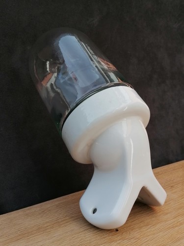 Antik glaskolben lampe - antik,