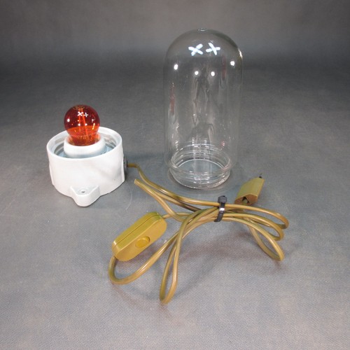 Antik glaskolbenlampe keramik - glaskolbenlampe,