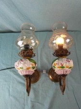 Wandlampe  2 Stück Paar Antik