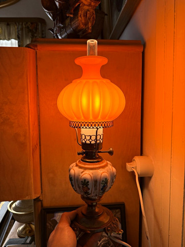 Vintage tischlampe cm - vintage, 38