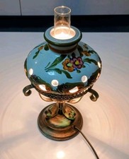 Tischlampe Keramik Glas und