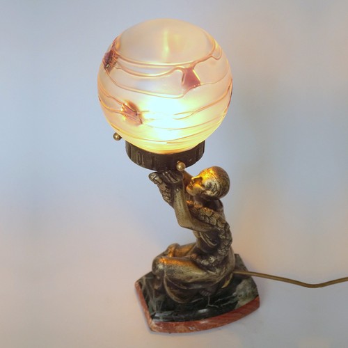 Original art déco lampe - original,