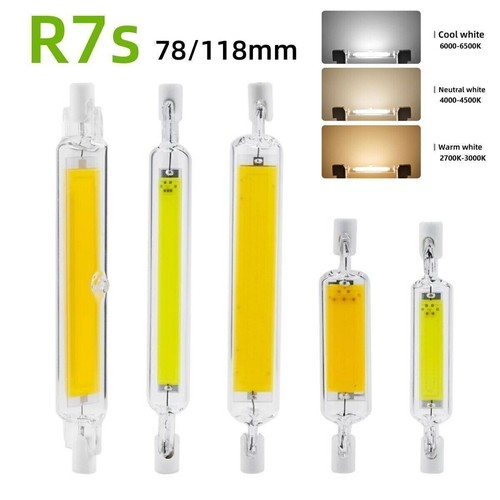R7s led 220v 10w 20w - 10w, 78mm