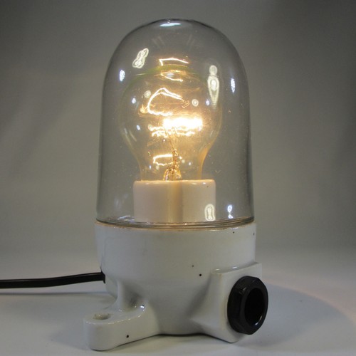 Vintage keramik lampe - vintage,