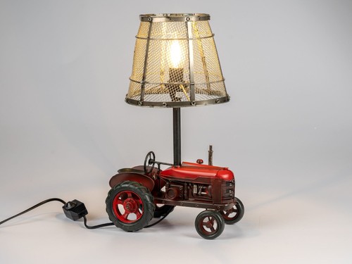 Dekorative tischlampe roter - dekorative,