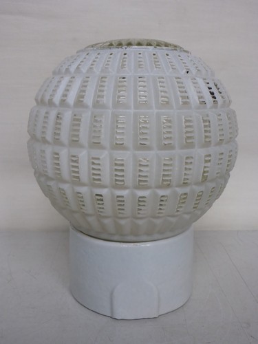 Alte glas kugel porzellan - glas,